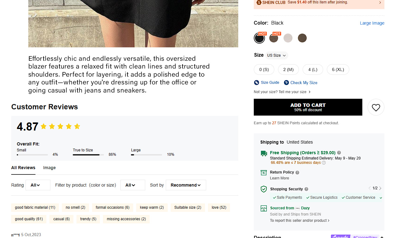 After: Detailed description & FAQs